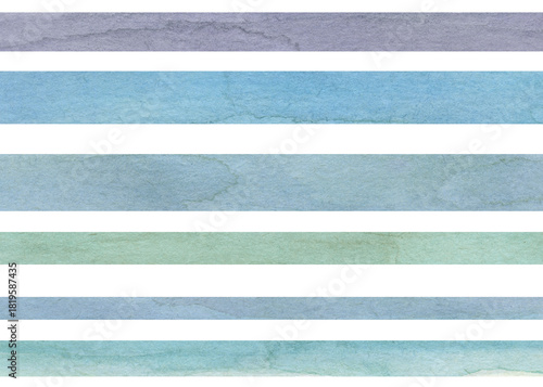 Set of watercolor hand drawn stripes texture. Pastel color seamless pattern stripes isolated.