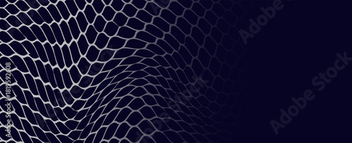 Mesh texture for fishing nets. Seamless pattern for sportswear or soccer goal, volleyball net, basketball hoop, hockey, athletics. Abstract net background for sports. vector