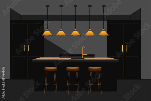 Kitchen interior design