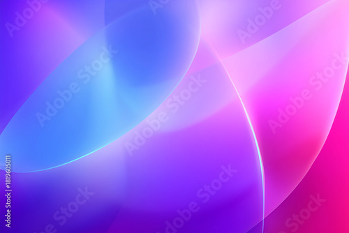 Vibrant abstract design with blue and pink gradients
