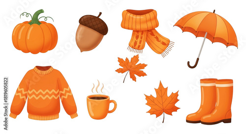 Collection of essential baby care items including a pacifier bottle diaper and onesie isolated on transparent background