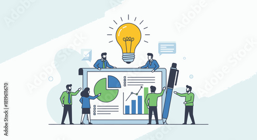 Business Strategy and Data Analysis Meeting.