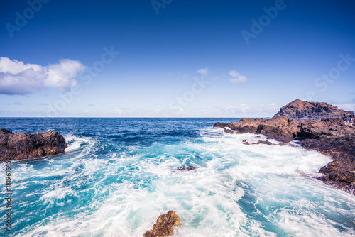 Küste von Garachico auf Teneriffa