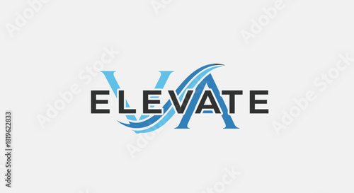 ELEVATE – Modern Minimalist Upward Arrow Logo