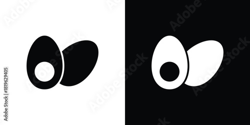 Egg icon design concept. vector flat icons