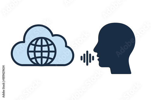 Voice command interaction with global cloud computing and artificial intelligence technology