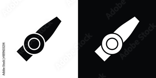 Kazoo icon design concept. vector flat icons