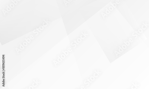 3D white geometric abstract background overlap layer on bright space with rounded rhomb effect decoration. eps 10