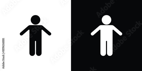 Person icon design concept. vector flat icons