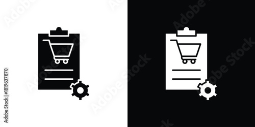 Procurement icon design concept. vector flat icons
