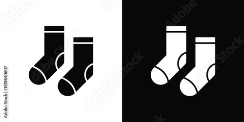 Socks icon design concept. vector flat icons