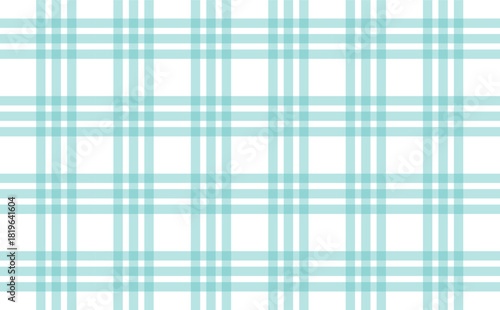 Plaid pattern in soft pastel hues. Tartan texture for spring picnic table cloth, shirts, plaid, clothes, dresses, blankets, paper. Simple vector cloth.