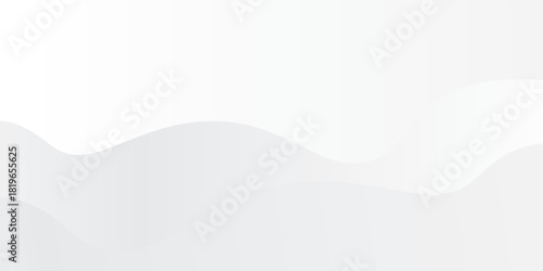 Abstract white and gray background with modern striped design and geometric round shapes. Vector illustration perfect for banners, posters, and digital designs.