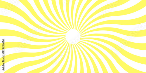 Party invitation, carnival circus ticket ray pattern, stripped vector background. Comic design element Vintage beam sunburst texture. Sunburst background vector illustration pattern beam rays.