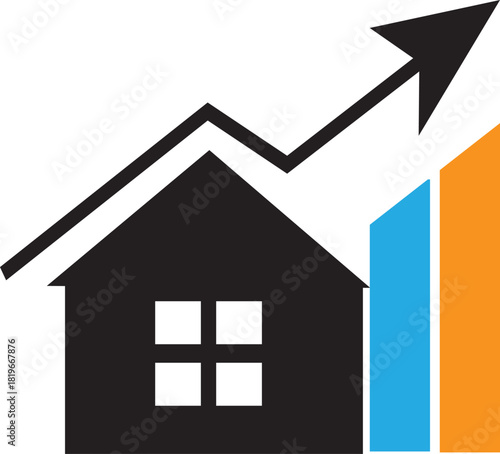 House and growth graph