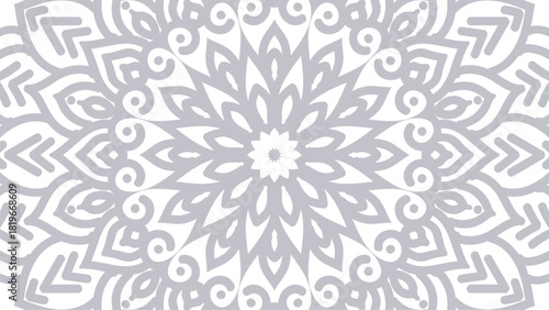 Mandala Background - Gradient round mandala .Hand Made, Indian Mandala 