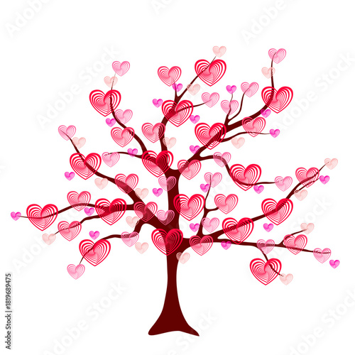 tree with pink flowers