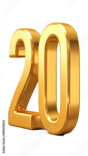 3d golden number twenty
