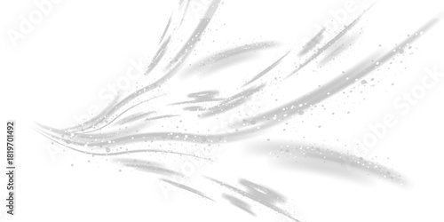 Stream of fresh wind png. Imitation of the exit of cold air from the air conditioner.	