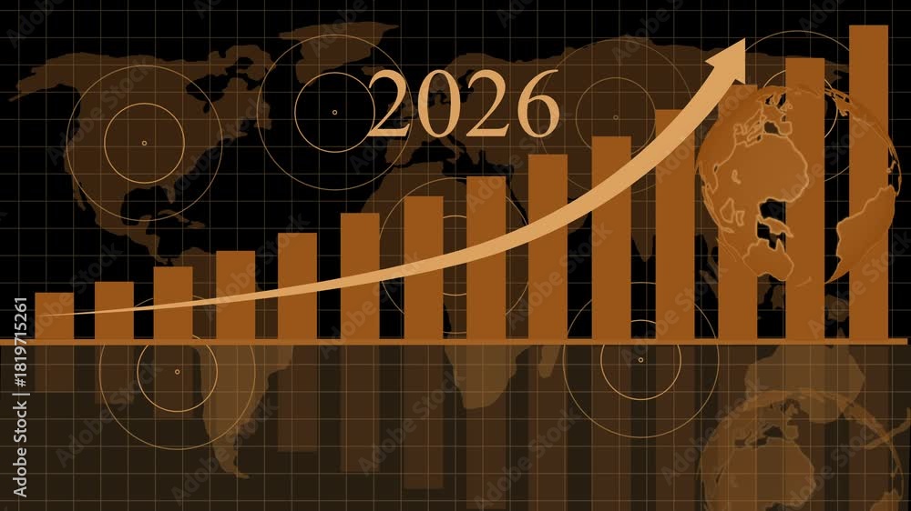 Vid O Stock Upward Trend Bar Graph With 2026 Projection Animation 1000 F 1819715261 