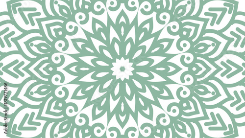 Mandala Background - Gradient round mandala .Hand Made, Indian Mandala 