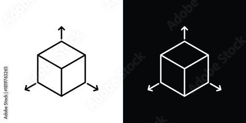 Bim icons vector template, EPS 10 for design