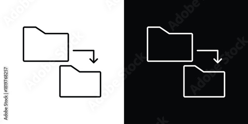 Data transfer icons vector template, EPS 10 for design