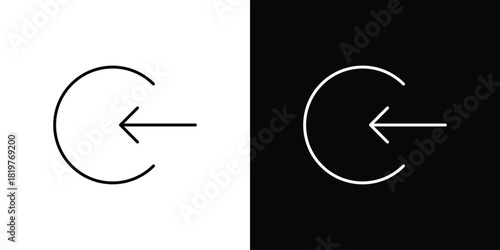 Enter icons vector template, EPS 10 for design