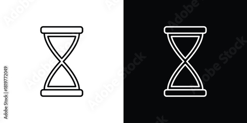 Hourglass icons vector template, EPS 10 for design