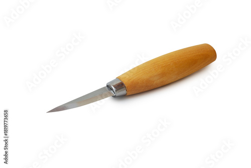 Wood carving knife