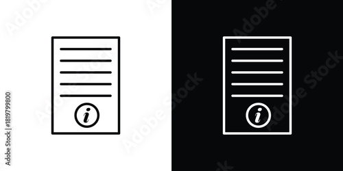 User guide icons vector.Editable stroke.linear style sign