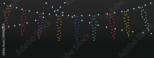 Evening icicle strands with soft color tips delicate lights for romantic settings