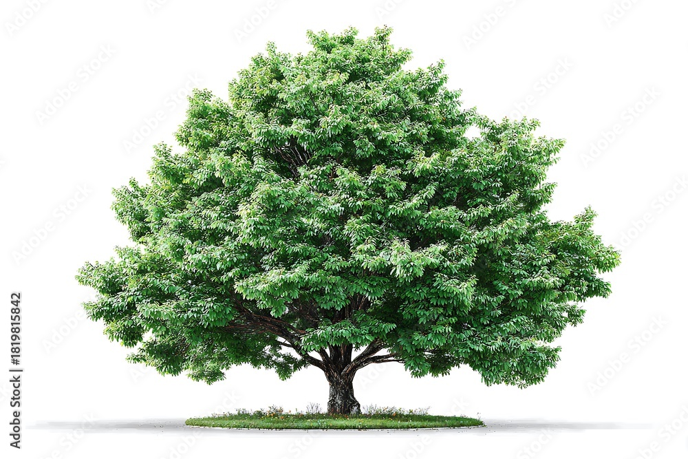 Fototapeta premium Gorgeous lush green tree high resolution picture
