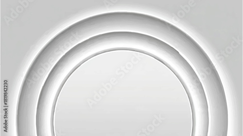 Abstract gray curves forming smooth, flowing lines

