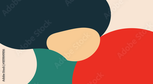 Abstract Fluid Geometric Shapes