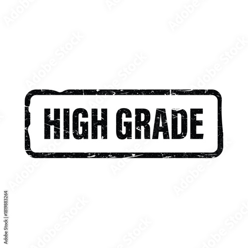 Grunge high grade rubber stamp imprint for products