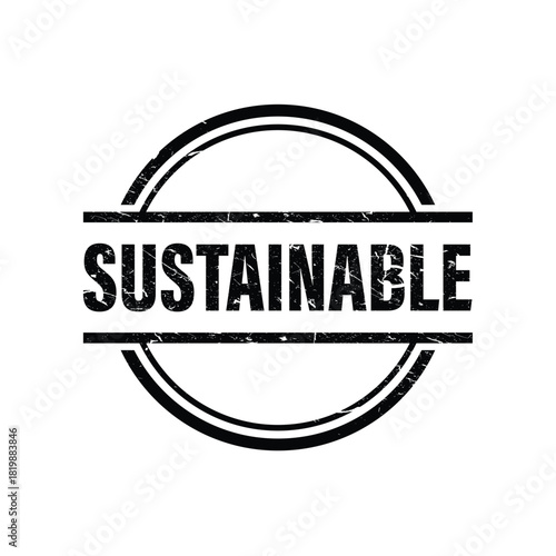 Sustainable stamp grunge frame best choice seal product label badge sign rubber grunge vector