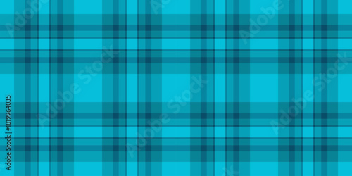 A blue plaid pattern, versatile for backgrounds, textiles, or digital art. Evokes a sense of order, serenity,  simple elegance. Use for designs needing a classic touch.