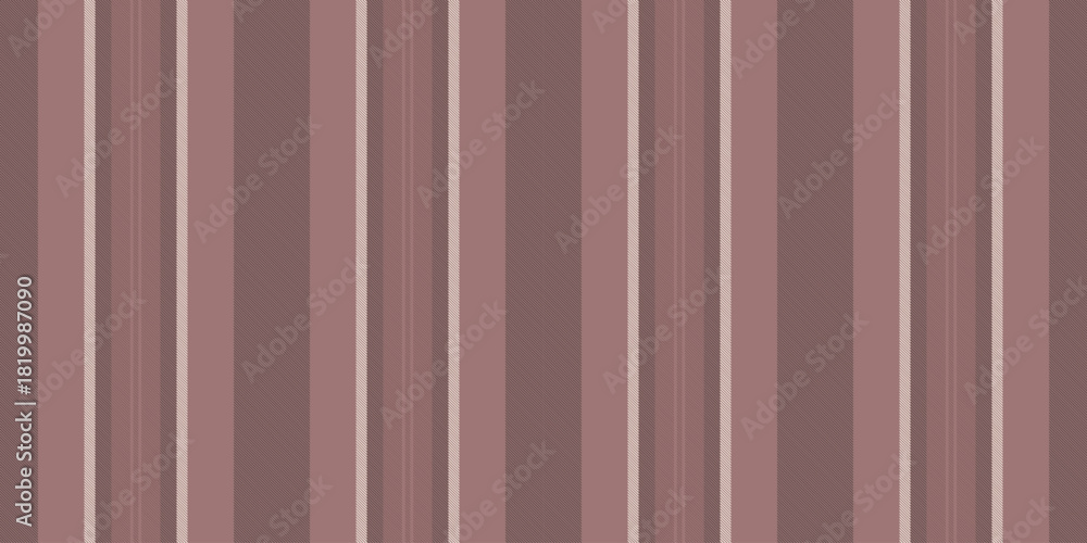 Obraz premium Classic vertical striped pattern in muted mauve tones. Ideal for backgrounds, textiles, design projects. Evokes a feeling of order and simplicity.