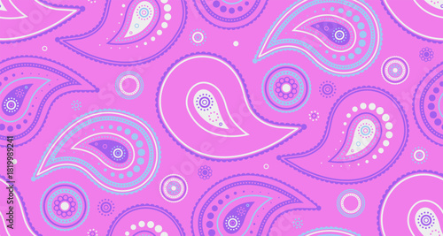 Print luxury of pattern background. Lovely retro of cucumber textile. Medallion striped on dress decorative.