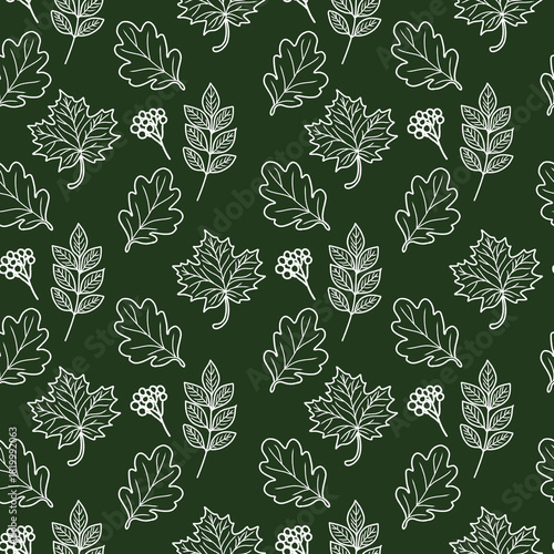 seamless pattern with flowers