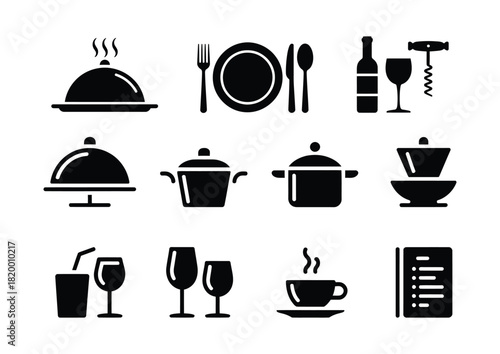 Collection of Food and Drink Icons