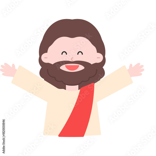 예수 만세 일러스트