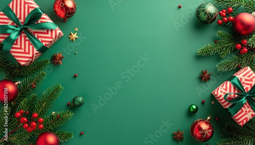 Festive Christmas Layout.