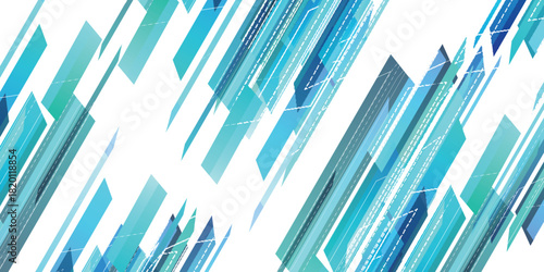 青　テクノロジー　デジタル　模様　背景