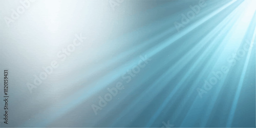 Abstract futuristic blue light design with soft motion blur effect and smooth lines