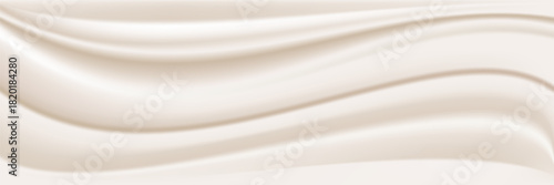 Silk background Design for product advertising for catalog.gold silk background.gold fabric background. smooth texture. vector illustrations