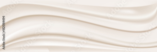 Silk background Design for product advertising for catalog.gold silk background.gold fabric background. smooth texture. vector illustrations