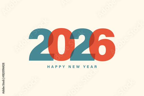 Elegant New Year Calligraphy Script