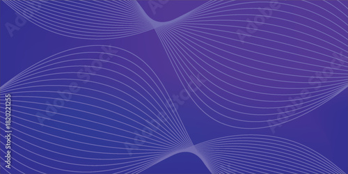 Thin line wavy background. Abstract black lines wave curve motion on white background vector,eps.10